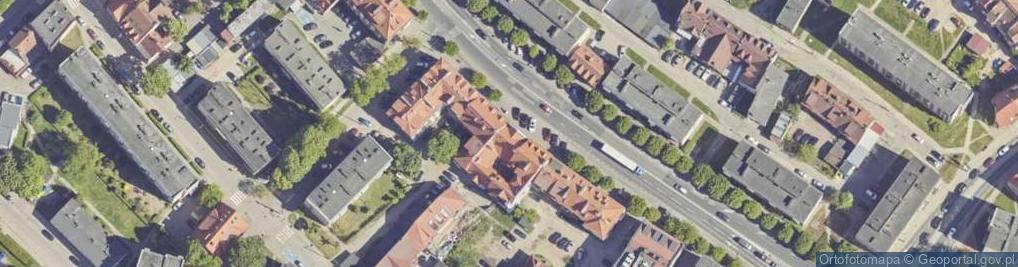 Zdjęcie satelitarne Genowefa Jechanowska