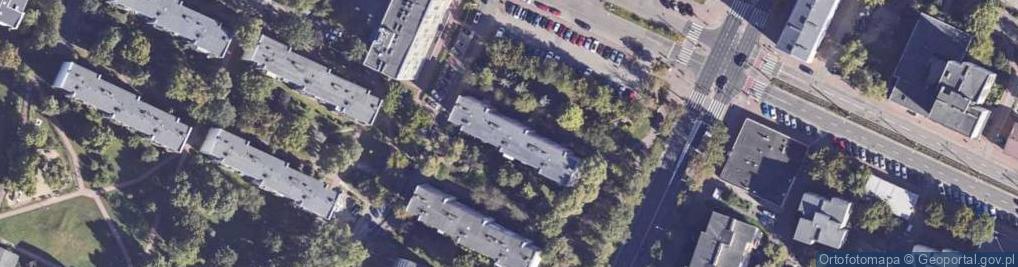 Zdjęcie satelitarne Geo Max Usługi Geodezyjno Kartograficzne Jastrzębski T Jastrzębska A