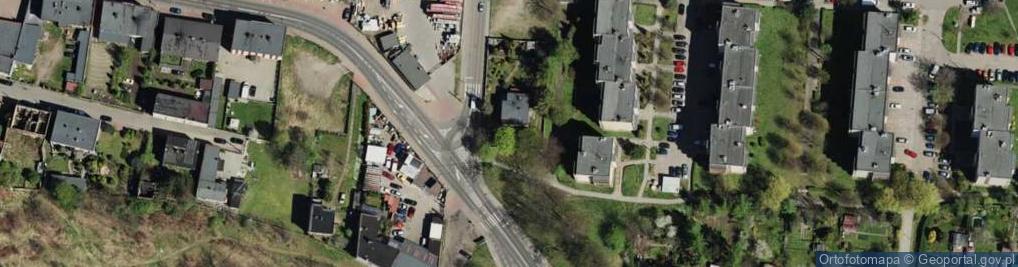 Zdjęcie satelitarne Geobud