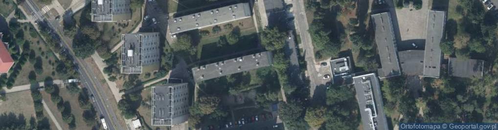 Zdjęcie satelitarne Geodeta Paweł Zbigniew Kowalak