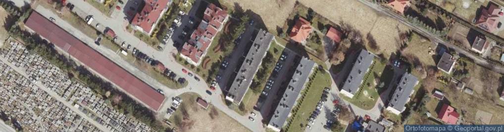 Zdjęcie satelitarne Geodeta Usługi Geodezyjne