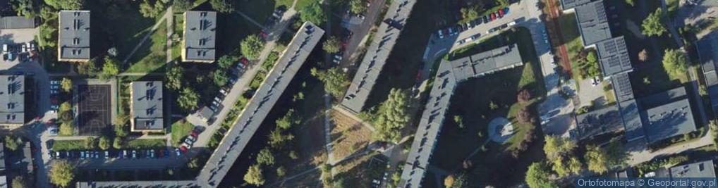 Zdjęcie satelitarne Geofast Usługi Geodezycjno Kartograficzne