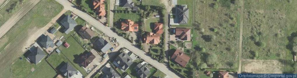 Zdjęcie satelitarne Geoinwest Zakład Usług Geodezyjno Kartograficznych