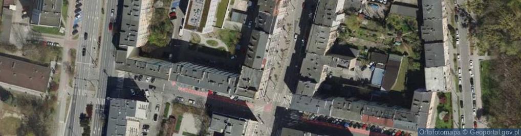 Zdjęcie satelitarne Geoleh Pracownia Projektów i Realizacji Inwestycji Geologicznyc