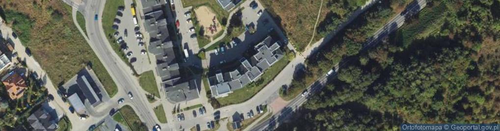 Zdjęcie satelitarne Geomapa Usługi Geodezyjne