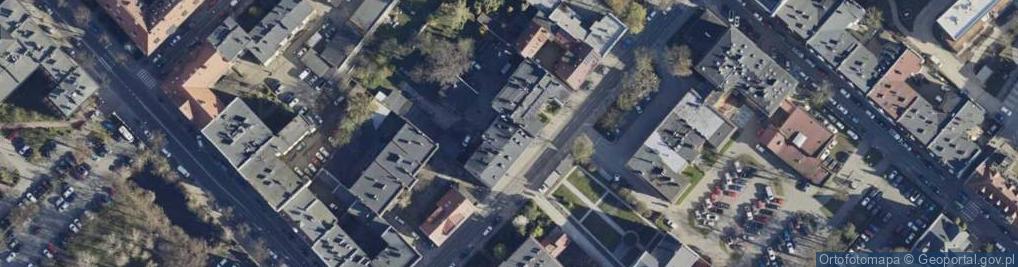 Zdjęcie satelitarne Geomark Przedsiębiorstwo Usług Godezyjno Kartograficznych