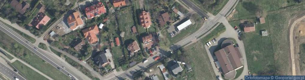 Zdjęcie satelitarne Geomatyka Kraków