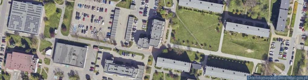 Zdjęcie satelitarne Geomk