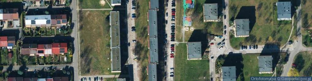 Zdjęcie satelitarne Geopion Ireneusz Sołtysiak Janusz Wroński