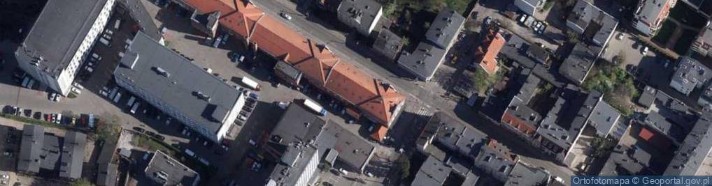 Zdjęcie satelitarne Geoservex Przedsiębiorstwo Geodezyjnych Pomiarów Inżynierskich