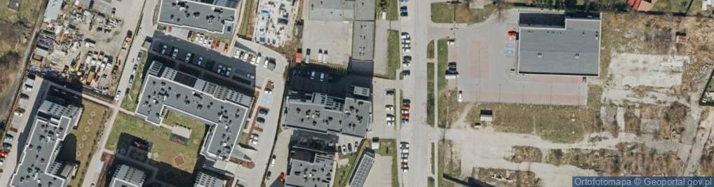 Zdjęcie satelitarne Geosfera Świętokrzyska Pracownia GeodezyjnaKamil Kowalczyk