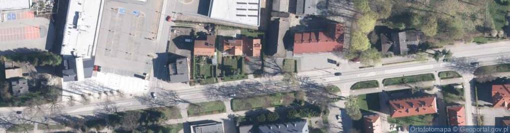 Zdjęcie satelitarne Geotak Biuro Geodezji i Nieruchomości