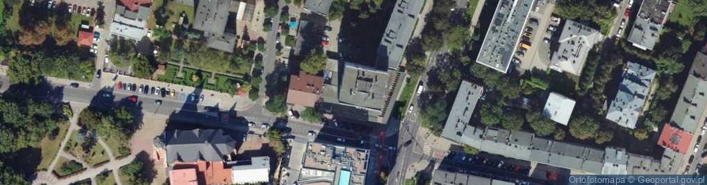 Zdjęcie satelitarne Geotech przed Usł Geot Hyd i Soz A Krzemiński B D Pietruszka