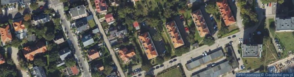 Zdjęcie satelitarne Geotyp Krzysztof Kosarz