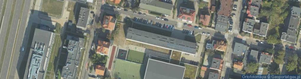 Zdjęcie satelitarne Gimnazjum nr 11 w Bydgoszczy