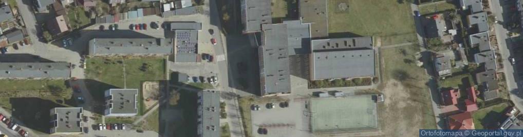 Zdjęcie satelitarne Gimnazjum nr 1