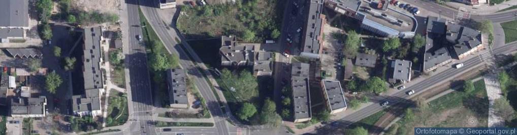 Zdjęcie satelitarne Gimnazjum Specjalne w Ciechocinku