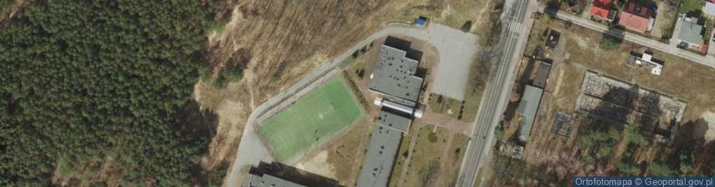 Zdjęcie satelitarne Gimnazjum w Czerwieńsku