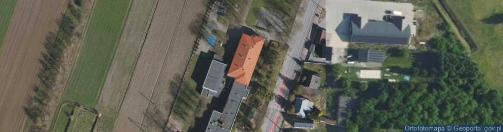 Zdjęcie satelitarne Gimnazjum w Smardzewicach