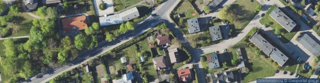 Zdjęcie satelitarne Giżyński Bogusław, Zakład Usług Geodezyjno-Projektowych