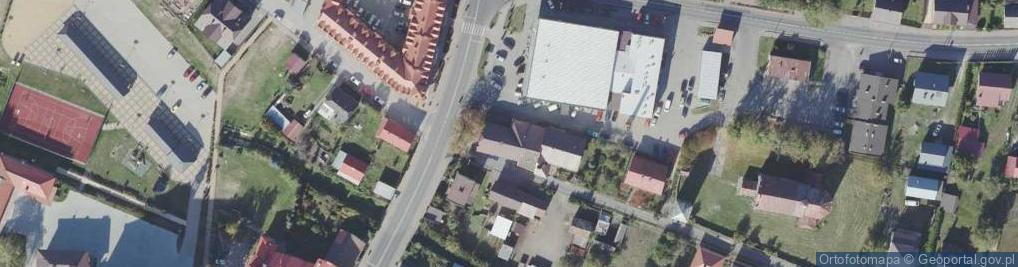 Zdjęcie satelitarne Gładysz pod Kasztanem
