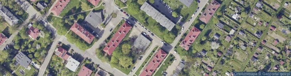 Zdjęcie satelitarne Glanowska Anna Glanowski Grzegorz