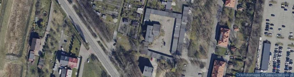 Zdjęcie satelitarne Gliwicka Wyższa Szkoła Przedsiębiorczości