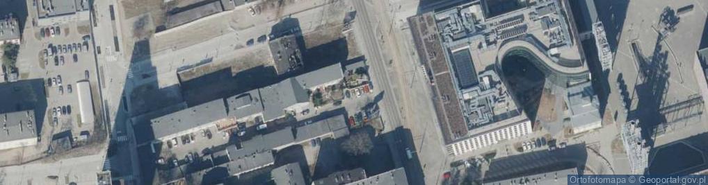 Zdjęcie satelitarne Globus z P H Branży Zoologicznej