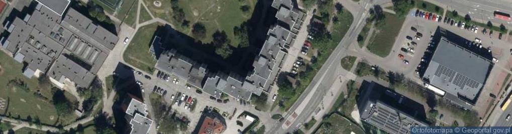 Zdjęcie satelitarne Głowacki K., Wrocław