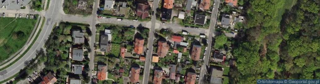 Zdjęcie satelitarne Głowacki K., Wrocław