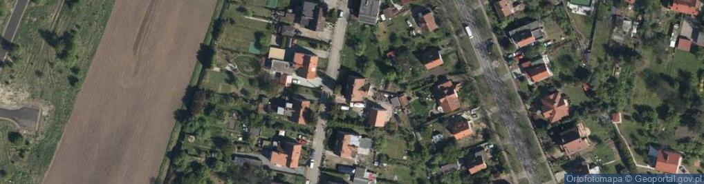 Zdjęcie satelitarne Główka P., Wrocław