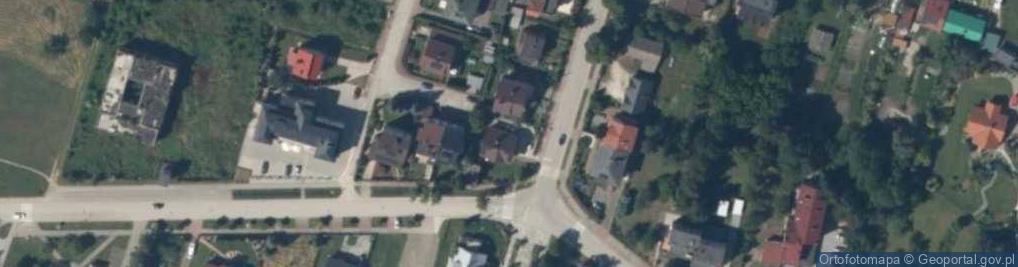 Zdjęcie satelitarne Głuski