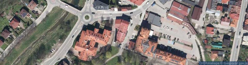 Zdjęcie satelitarne GM Projekt Grzegorz Liptak