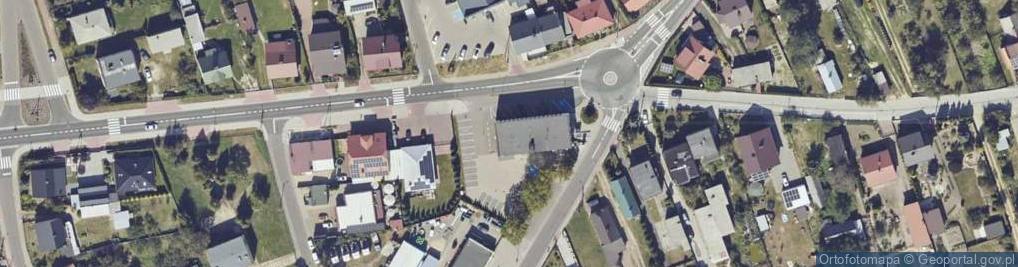 Zdjęcie satelitarne Gmina Brudzew