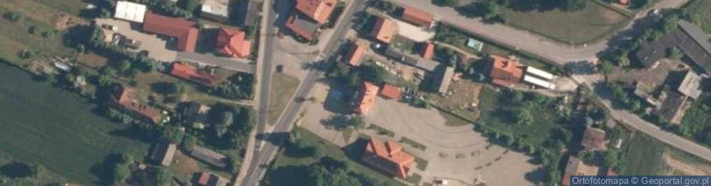 Zdjęcie satelitarne Gmina Budziszewice
