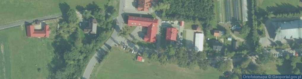 Zdjęcie satelitarne Gmina Bystra Sidzina