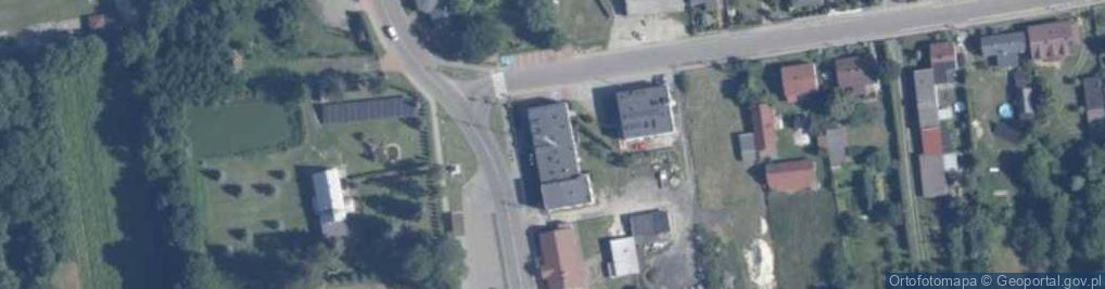 Zdjęcie satelitarne Gmina Dalików