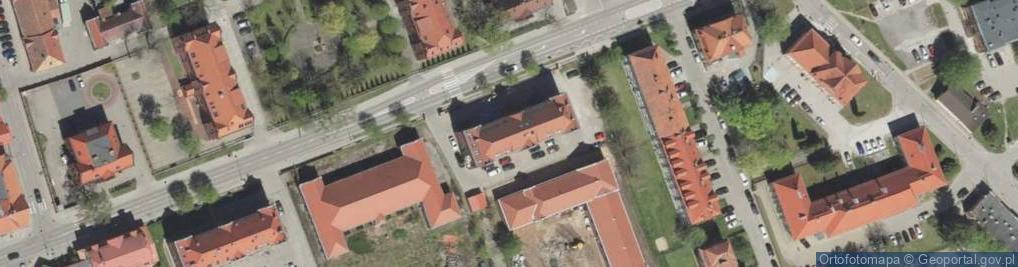 Zdjęcie satelitarne Gmina Ełk