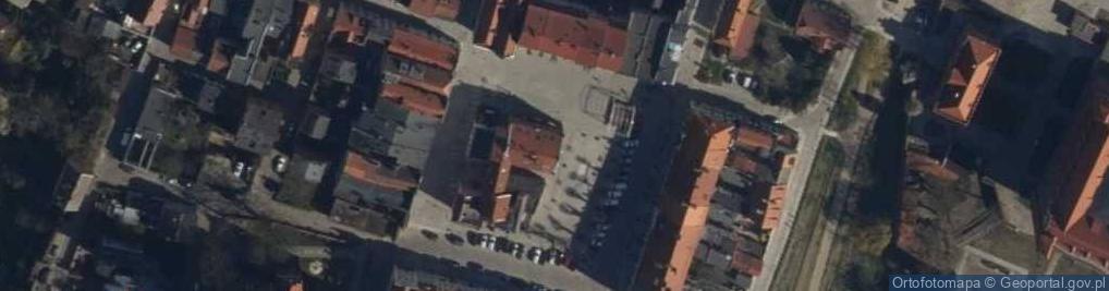 Zdjęcie satelitarne Gmina Gniew