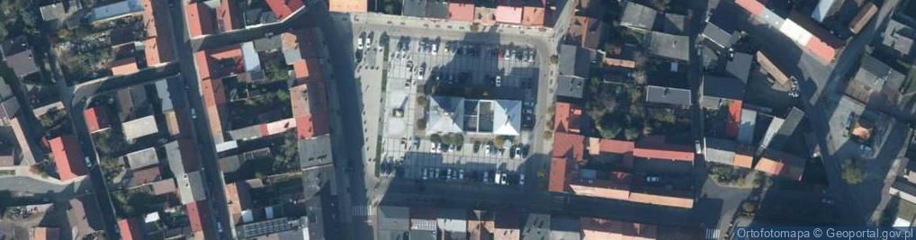 Zdjęcie satelitarne Gmina Jutrosin