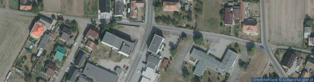 Zdjęcie satelitarne Gmina Komprachcice