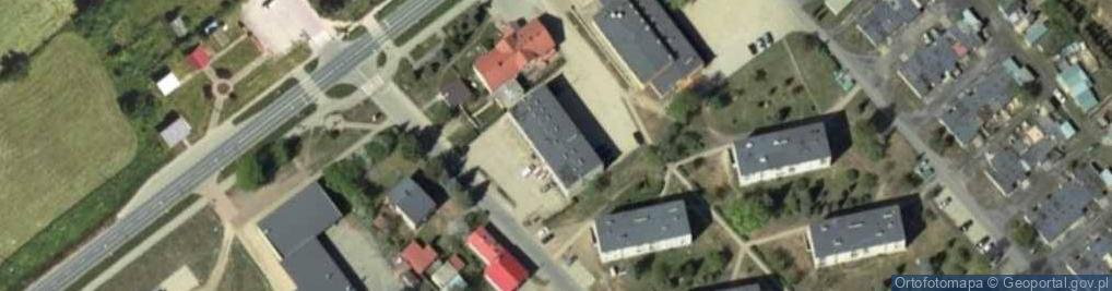 Zdjęcie satelitarne Gmina Kozłowo