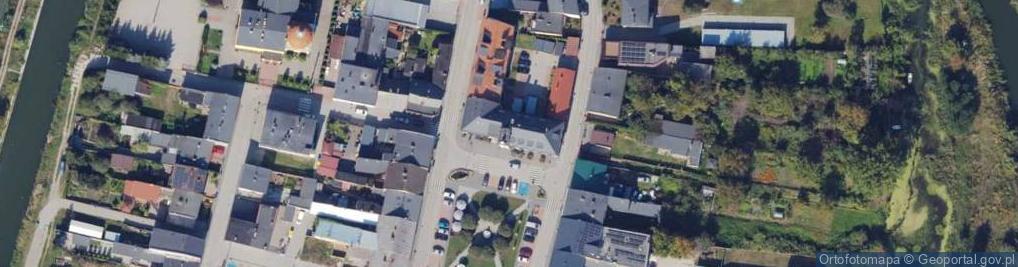 Zdjęcie satelitarne Gmina Łabiszyn