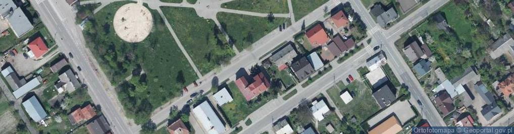 Zdjęcie satelitarne Gmina Łomazy
