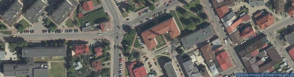 Zdjęcie satelitarne Gmina Lubaczów