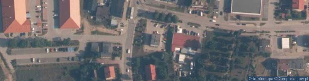Zdjęcie satelitarne Gmina Luzino