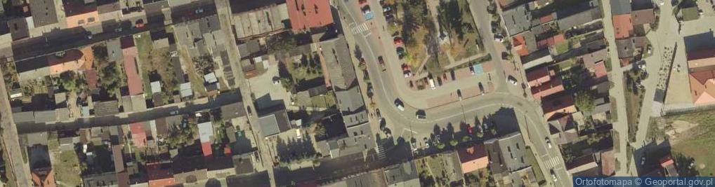 Zdjęcie satelitarne Gmina Miasto i Gmina Radzyń Chełmiński