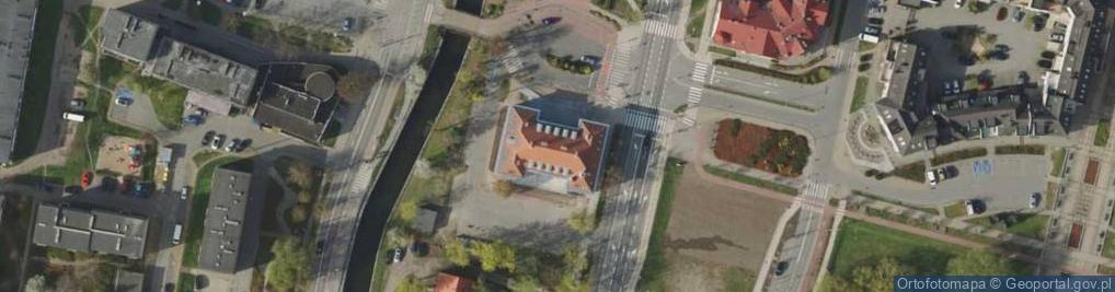 Zdjęcie satelitarne Gmina Miejska Pruszcz Gdański