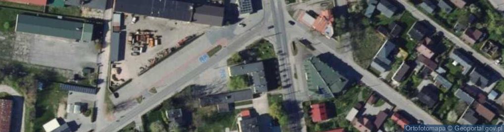 Zdjęcie satelitarne Gmina Moszczenica