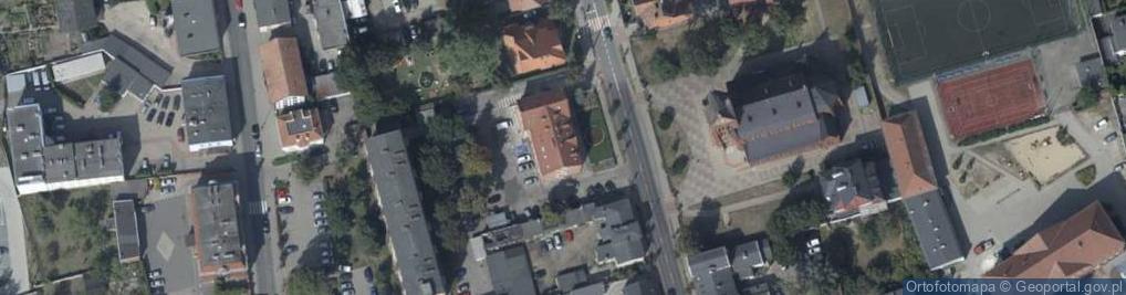 Zdjęcie satelitarne Gmina Nakło Nad Notecią
